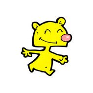 cartoon little bear N49