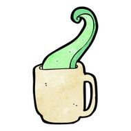 cartoon tentacle in teacup N4