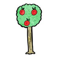 Cartoon Apple Tree N13