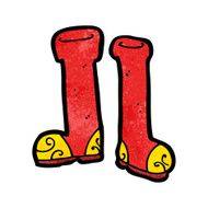 cartoon wellington boots N3