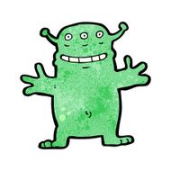 Cartoon Alien N169
