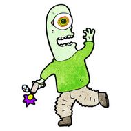 Cartoon Alien N170