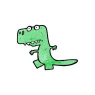 cartoon little dinosaur N2
