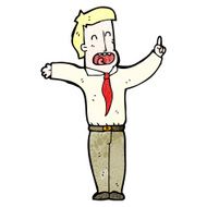 cartoon boss giving orders N2