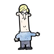 cartoon ugly man N11