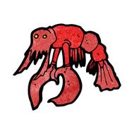Cartoon Lobster N21