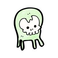 weird cartoon alien N3