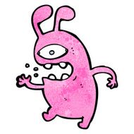 cartoon alien rabbit N2
