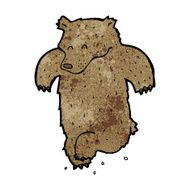 cartoon dancing bear N2
