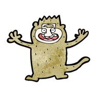 Cartoon Monkey N144