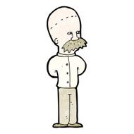 cartoon scientist man N2