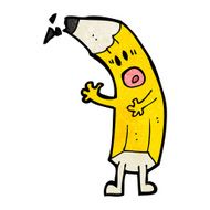 Pencil Cartoon Character N21