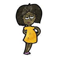 happy pregnant girl cartoon N2