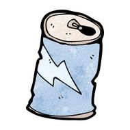 Cartoon Soda Can N32