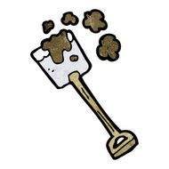 cartoon digging spade N2