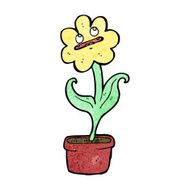 flower cartoon character N33