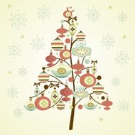 Christmas Tree Illustration N3