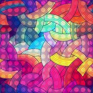 Colorful seamless stripes background rainbow