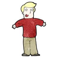 happy cartoon man N21