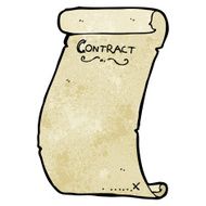 cartoon scroll contract N5