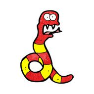 Cartoon Snake N289