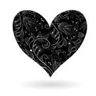 Artistic heart-shape