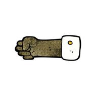 pointing hand cartoon symbol N11