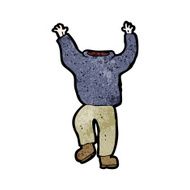 cartoon headless man N11