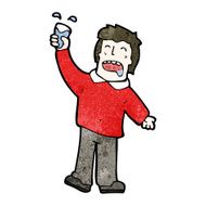 cartoon man raising a glass N2
