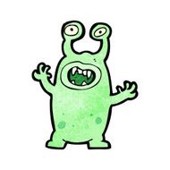 Cartoon Alien N171