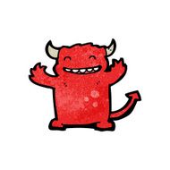 cartoon little devil N156
