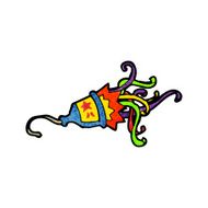 cartoon party popper N7