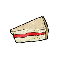 Cartoon Cake Slice N9