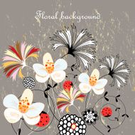Abstract background doodle pattern N4