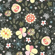 Abstract background doodle pattern N10