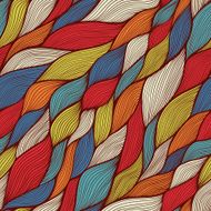 Seamless abstract hand-drawn pattern N15