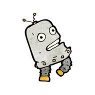 Cartoon Robot N424