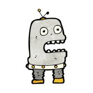 Cartoon Robot N425