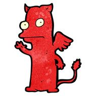 Cartoon monster N194