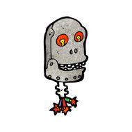 Cartoon Robot N430