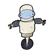 Cartoon Robot N432