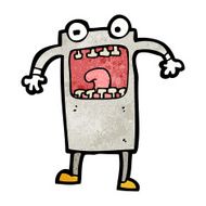 Cartoon Robot N433