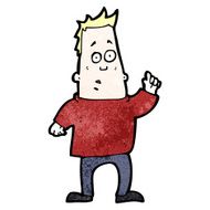 Cartoon Man Asking Question N118
