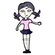 Cartoon Vampire Girl N361