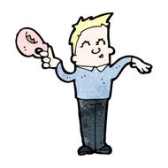 cartoon man with teacup N3