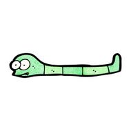 cartoon slithering snake N24