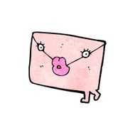 cartoon love letter N14