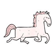 Cartoon Horse N102