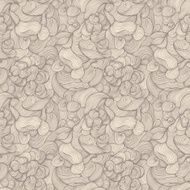 Seamless abstract hand-drawn pattern N17