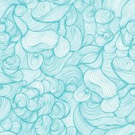 Seamless abstract hand-drawn pattern N18